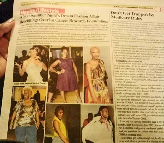 TNG Models featured in African American News Magazine 